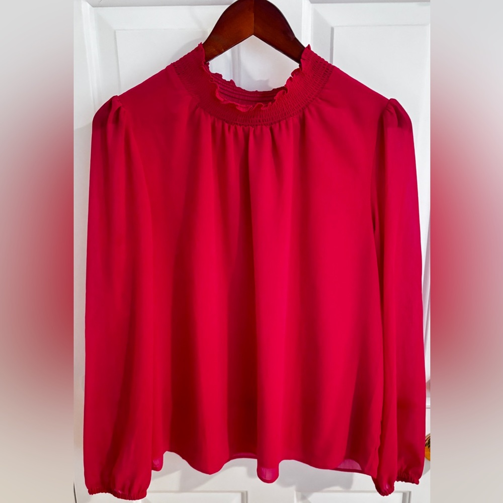 NWT J Crew UK size M long sleeved blouse